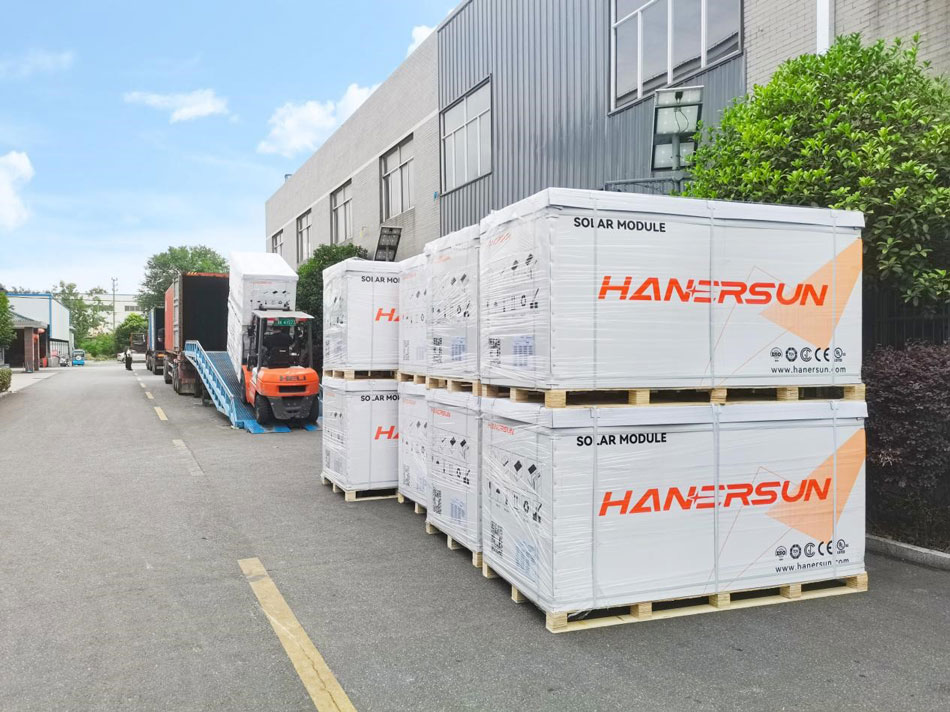 The Remarkable First Shipment in the name of HANERSUN